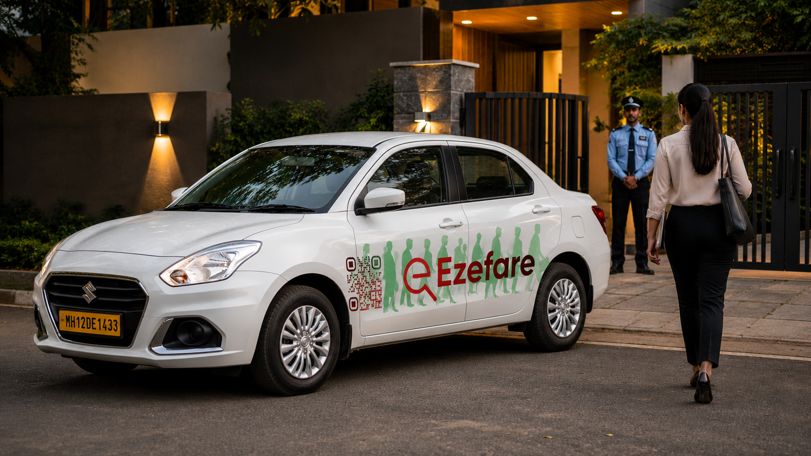 EZEFARE sedan for employee transportation