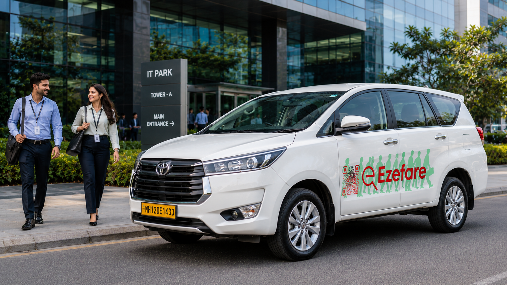 EZEFARE SUV for employee transportation